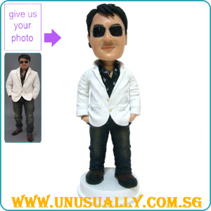 Full Custom 3D Trendy Male Figurine